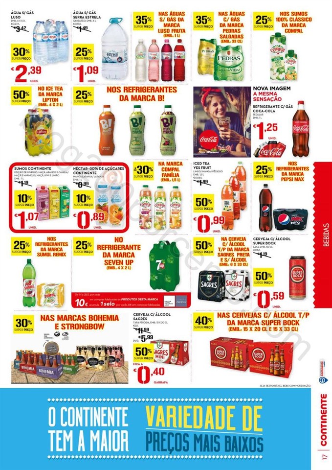 Antevisão Folheto CONTINENTE Promoções de 14 a 