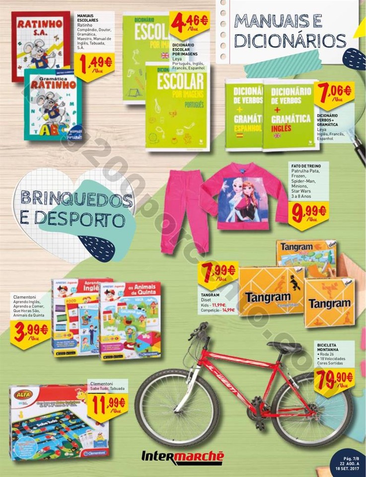 Antevisão Folheto INTERMARCHÉ Regresso às aulas