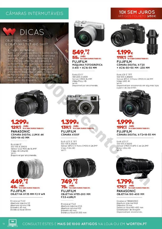 Antevisão Folheto Extra WORTEN Fotografia promoç