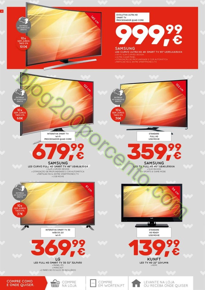 Antevisão Folheto WORTEN Promoções de 17 a 30 m