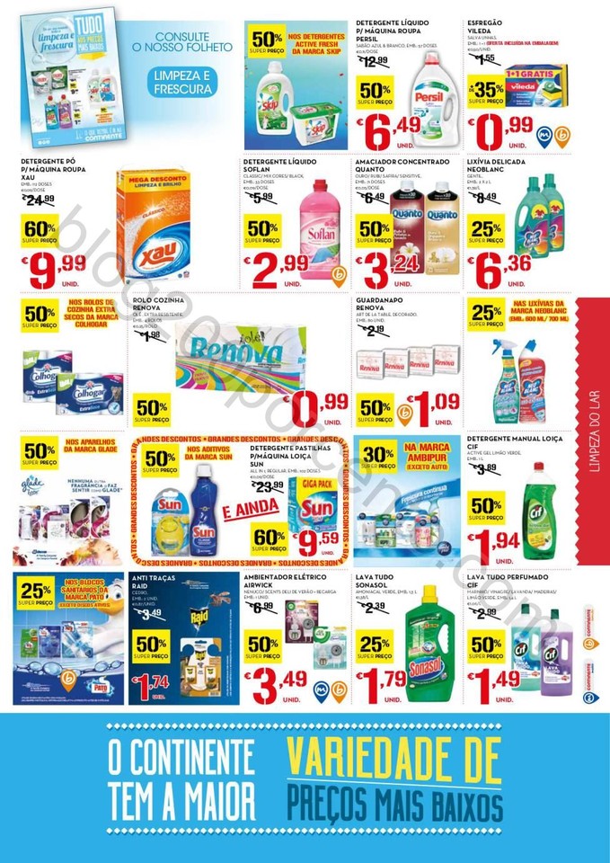 Antevisão Folheto CONTINENTE Promoções de 6 a 1