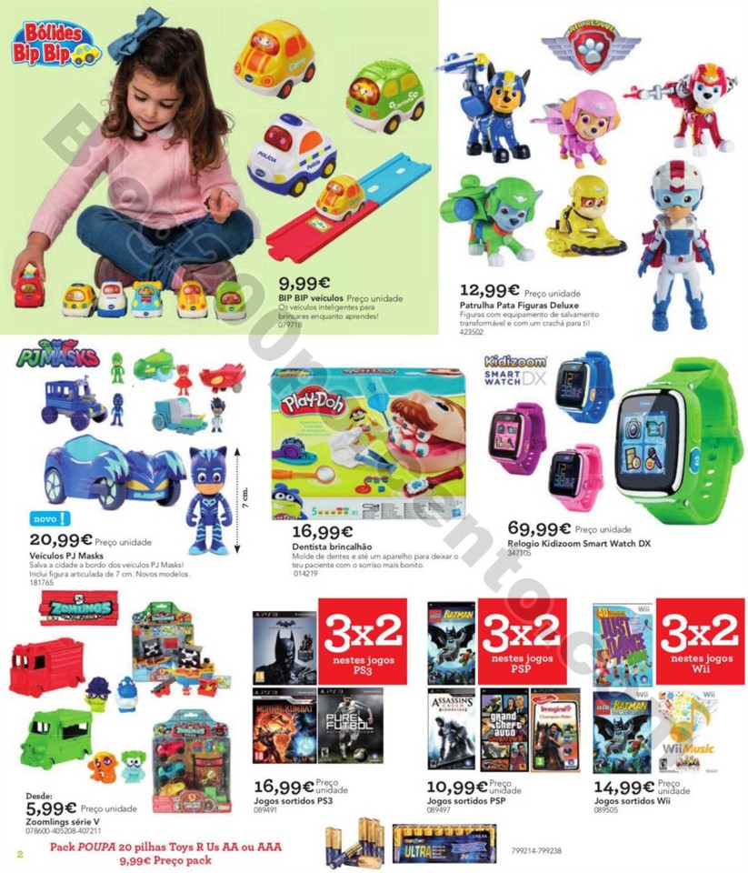 Antevisão Folheto TOYSRUS Promoções de 10 a 23 