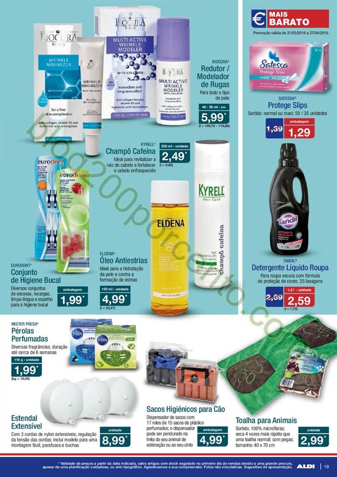 Antevisão Folheto ALDI Promoções a partir de 6 