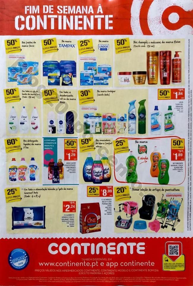 Antevisao folheto continente fim de semana 13 a 16