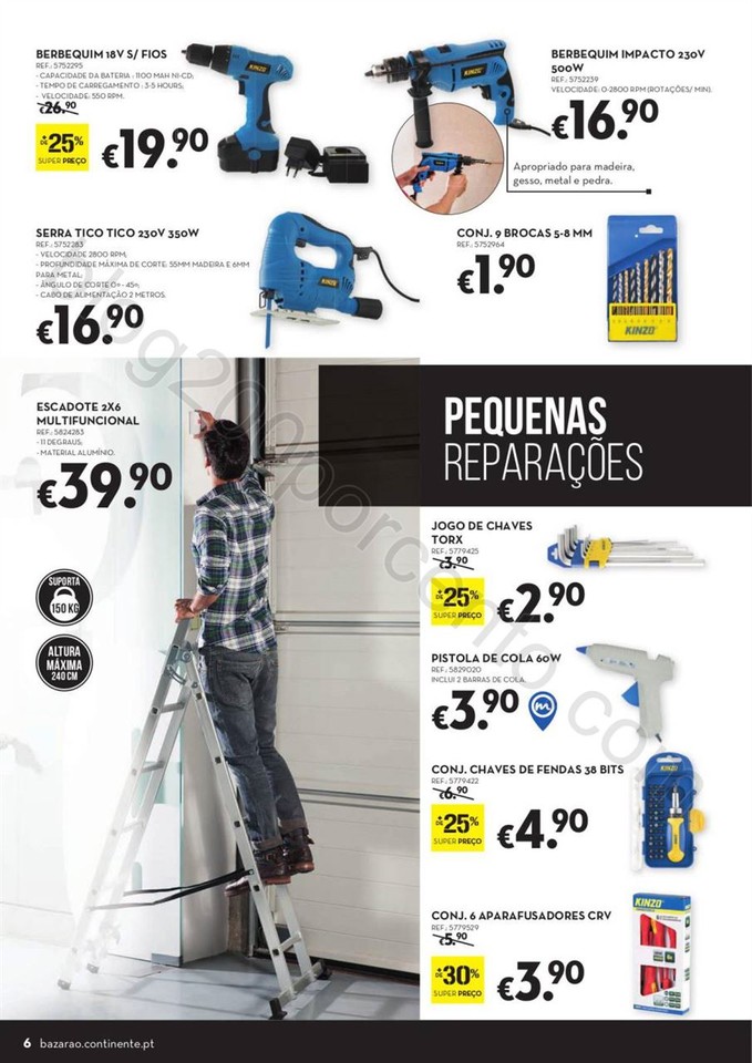 Antevisão Folheto CONTINENTE Bazarão promoções