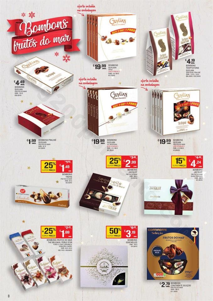 Continente Folheto Feliz Natal 19 novembro a 24 de