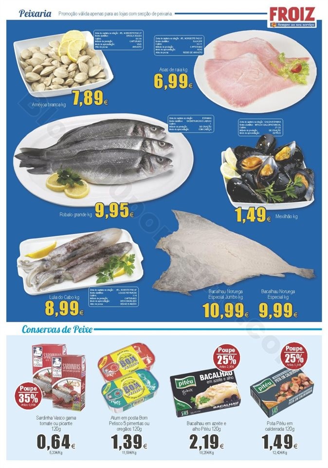 Antevisão Folheto FROIZ Promoções de 30 janeiro