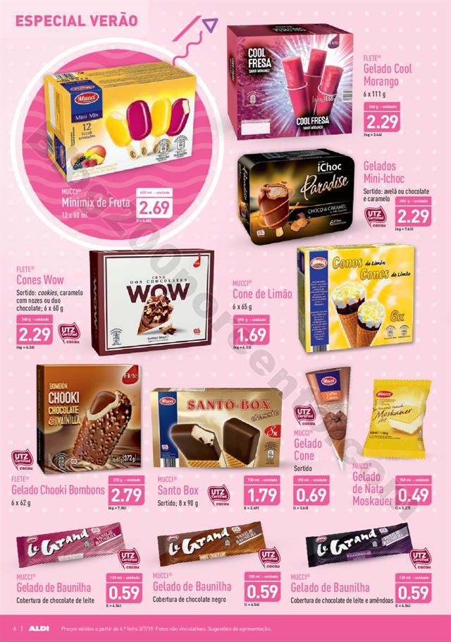 Antevisão Folheto ALDI Promoções a partir de 3 