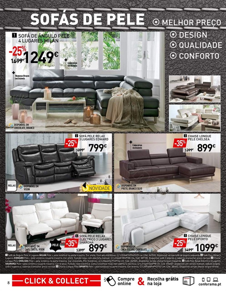 Antevisão Folheto CONFORAMA promoções de 11 out