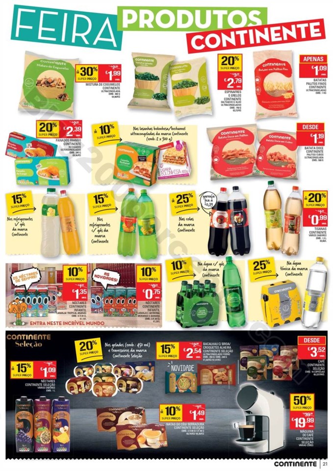 Antevisão Folheto CONTINENTE Maderia Promoções 