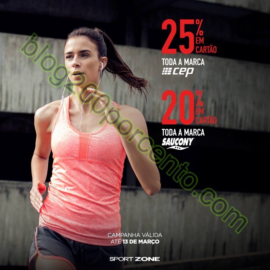 20% de desconto SPORT ZONE Promoções de 14 març