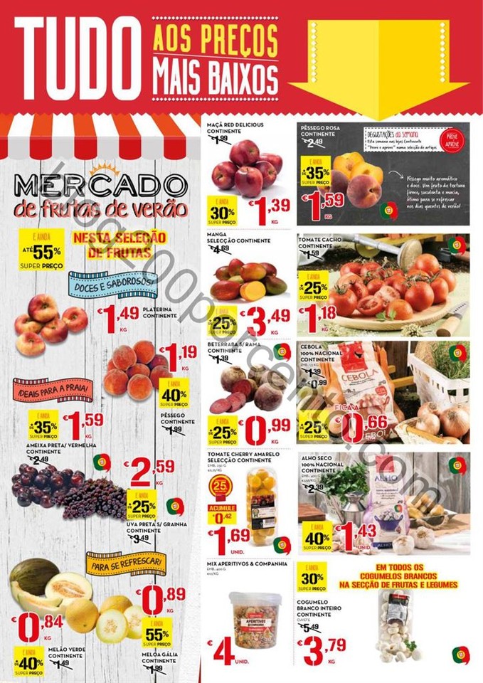 Antevisão Folheto CONTINENTE Promoções de 9 a 1
