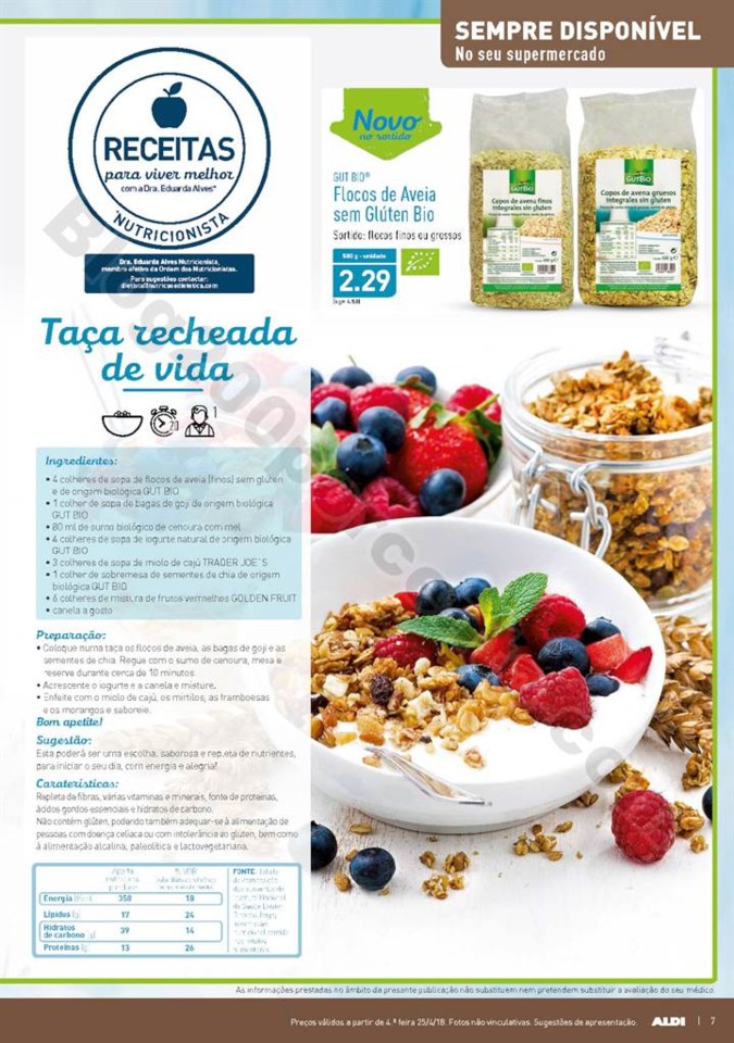 Antevisão Folheto ALDI Promoções a partir de 2