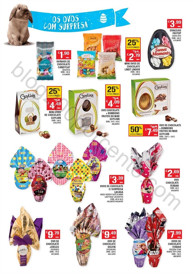 Antevisão Folheto CONTINENTE Páscoa Promoções 