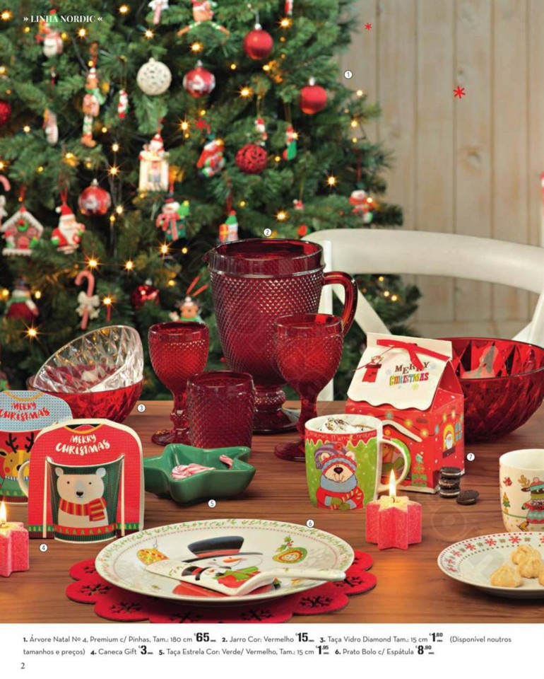 Antevisão Folheto NATAL Modelo decoração Natal 