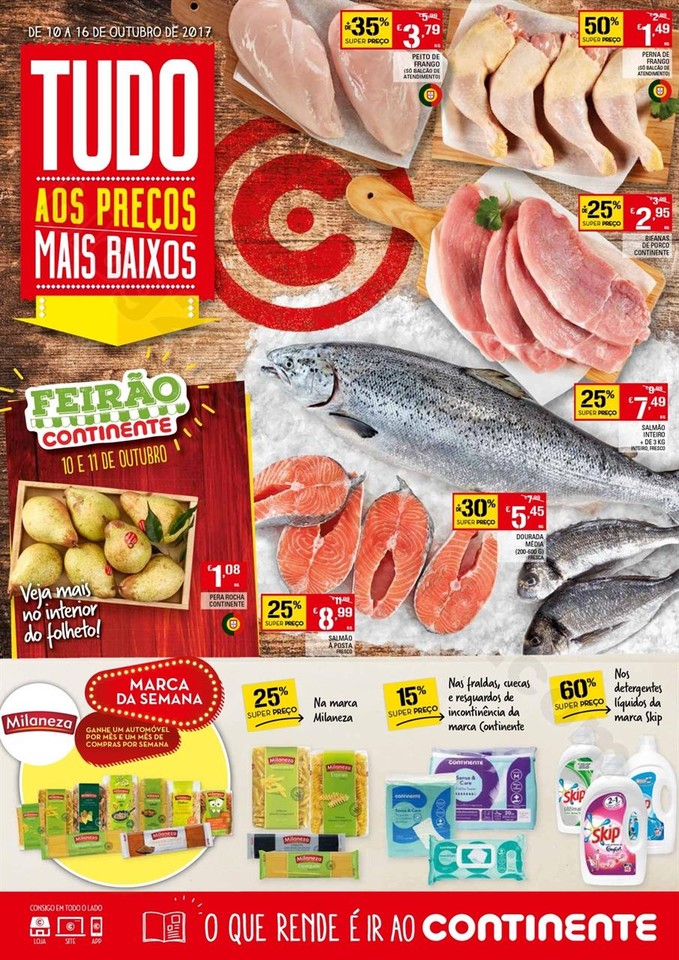 Antevisão Folheto CONTINENTE Promoções de 10 a 