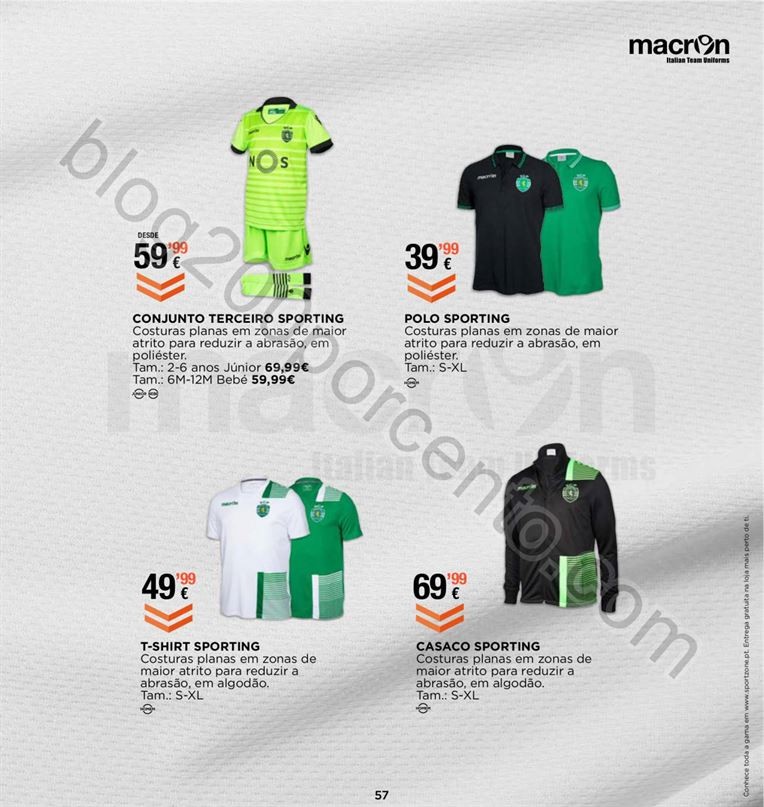 Novo Folheto SPORT ZONE Especial Futebol promoçõ