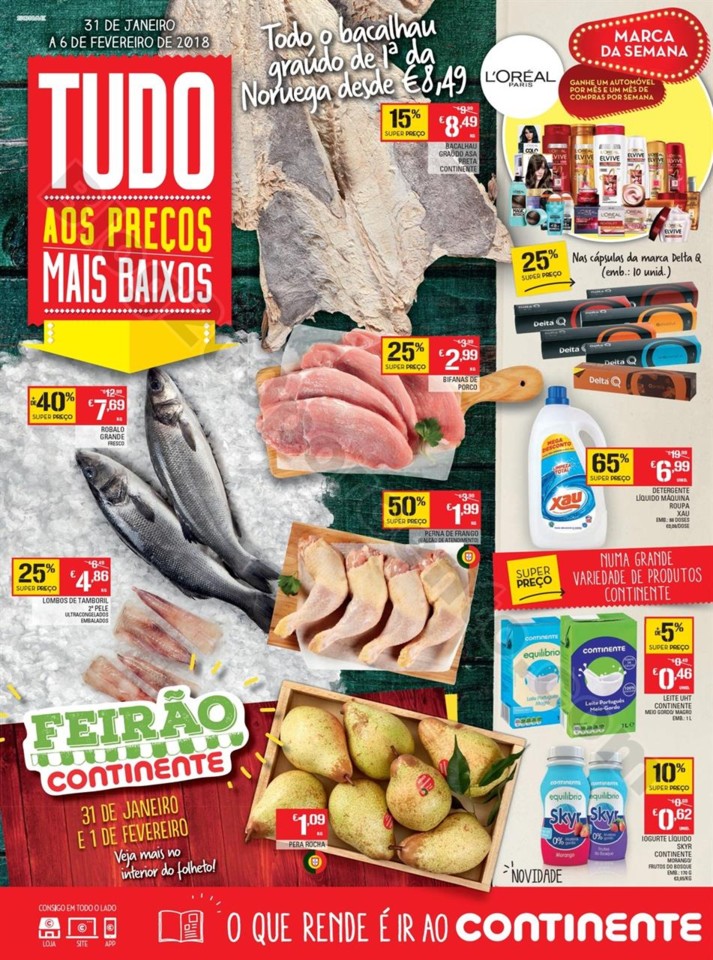 Antevisão Folheto CONTINENTE Madeira Promoções 