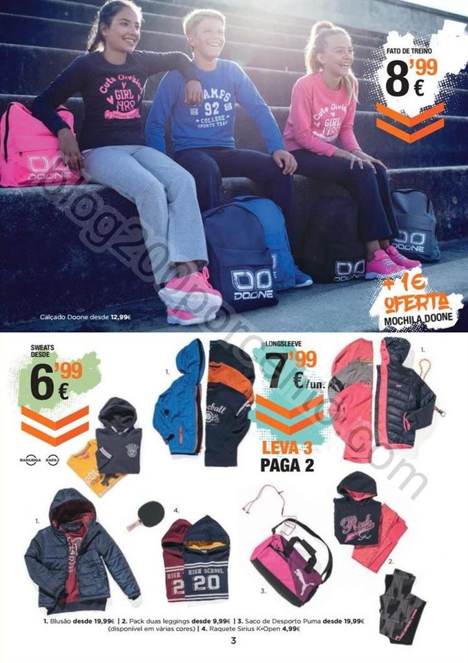 Novo Folheto SPORT ZONE Back to School II 17 agost