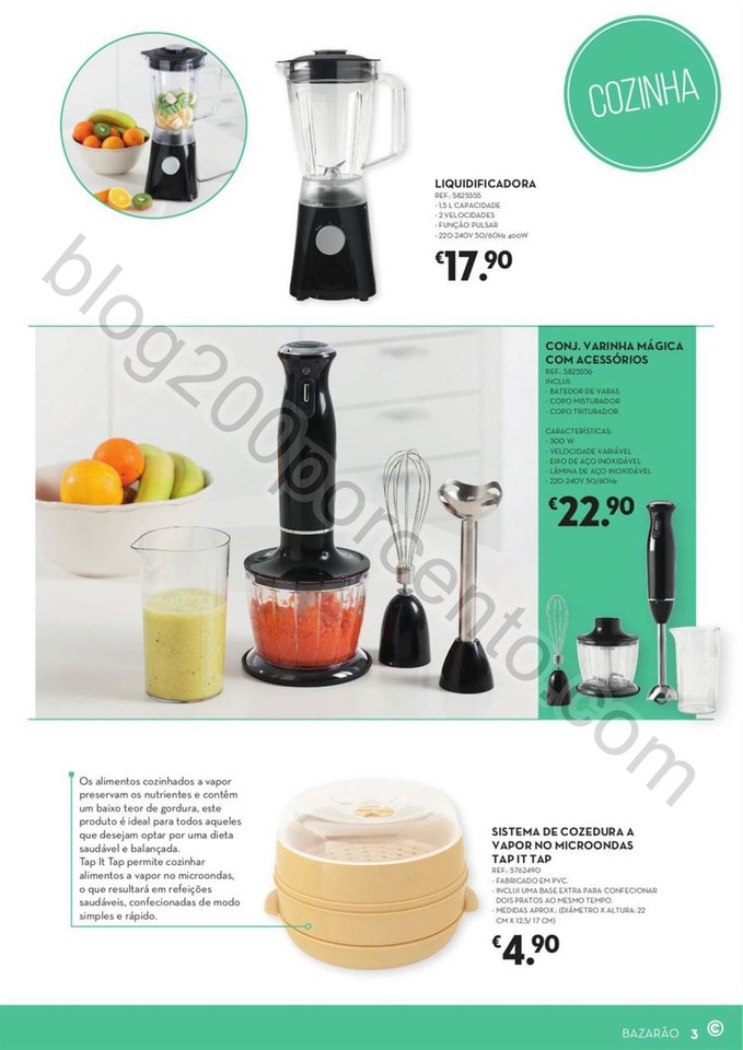 Antevisão Folheto CONTINENTE Bazarão promoções