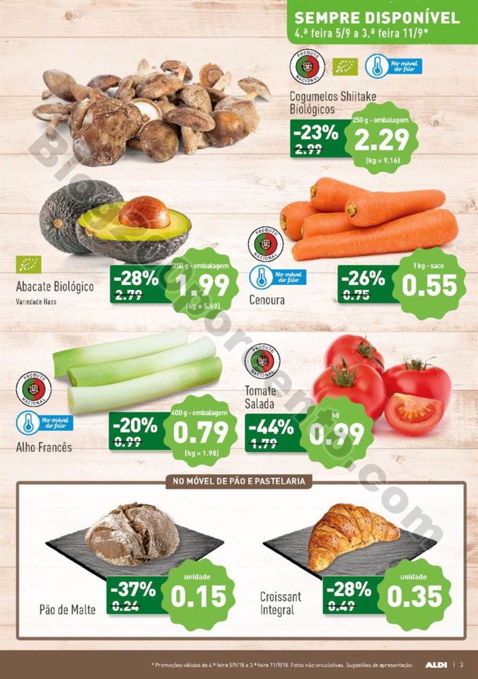 Antevisão Folheto ALDI Promoções a partir de 5 
