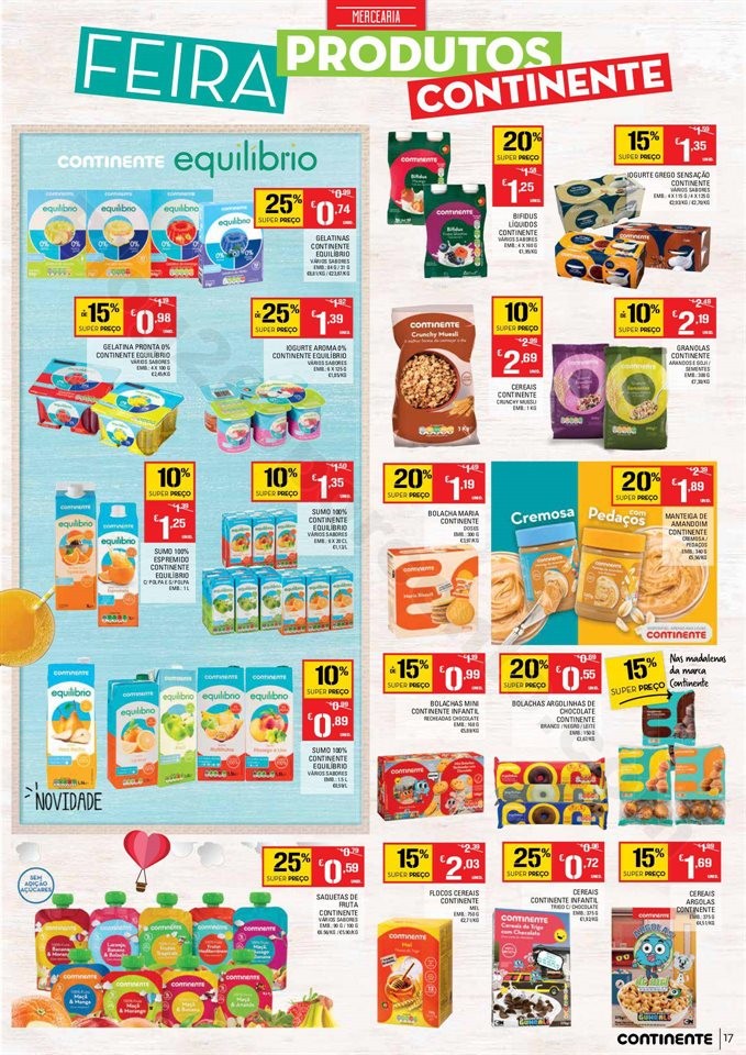 Antevisão Folheto CONTINENTE Promoções de 12 a 