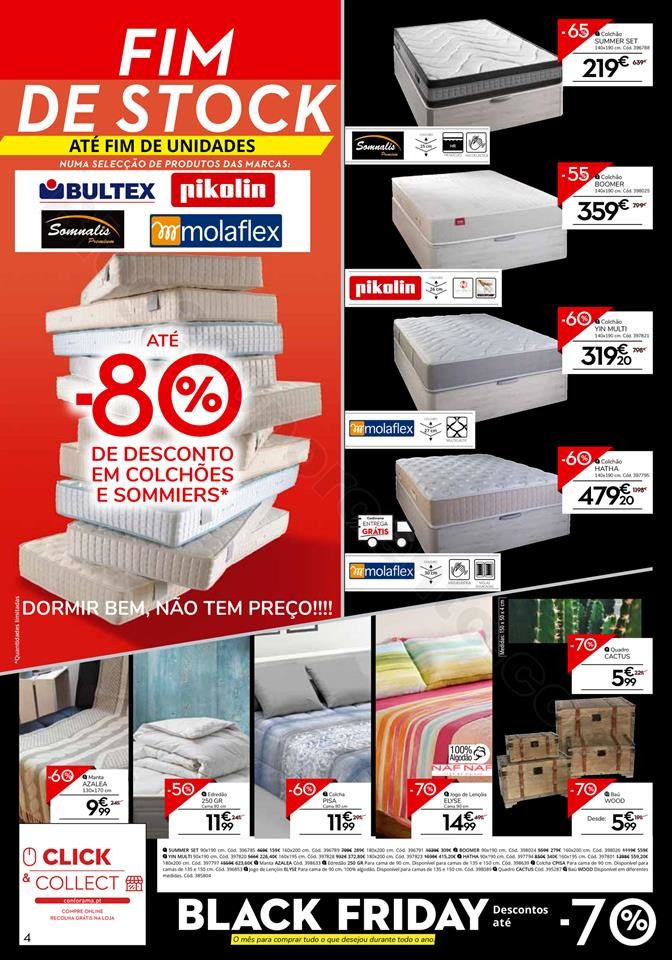 Antevisão Folheto CONFORAMA Black Friday Promoç