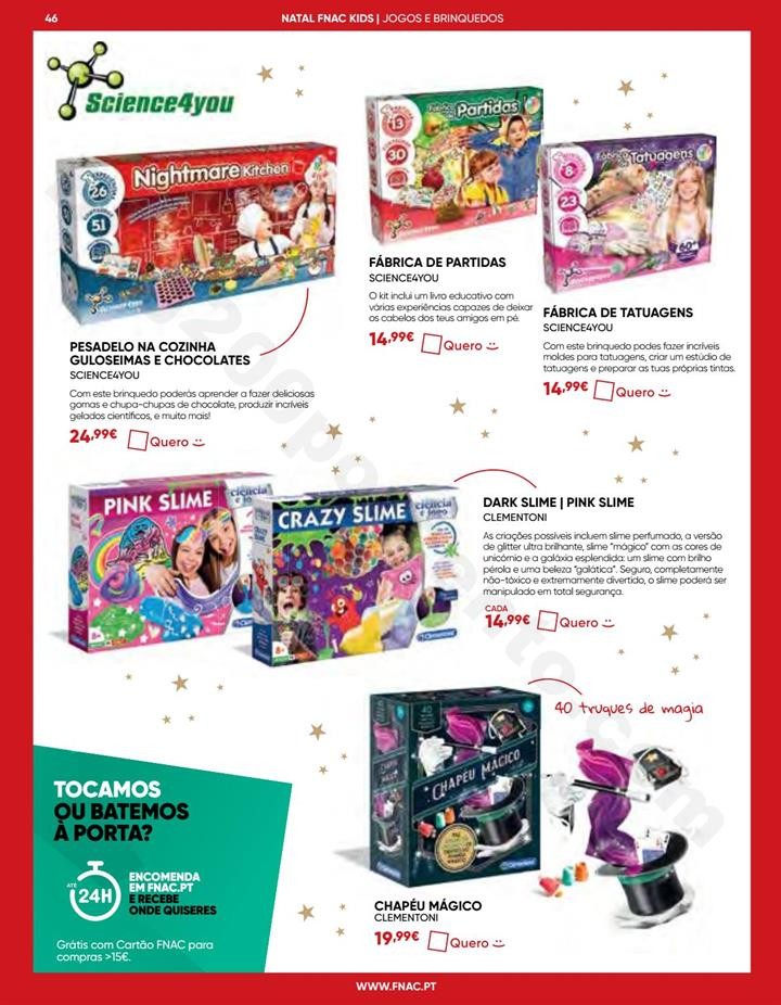 Antevisão Folheto Natal FNAC Kids promoções at