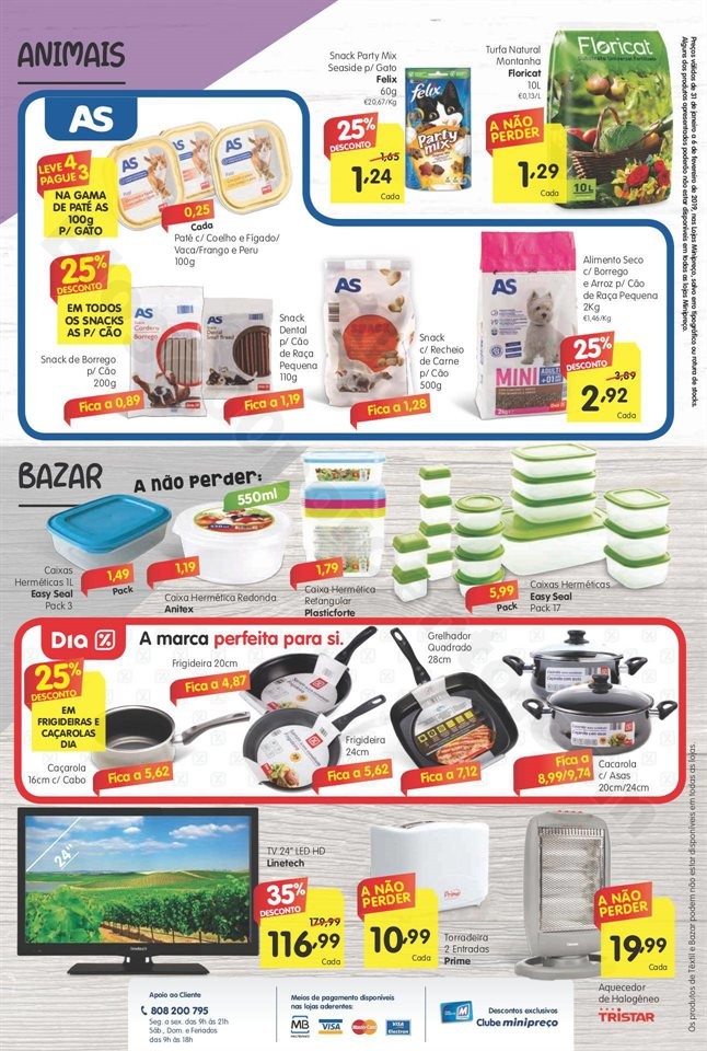 Antevisão Folheto Minipreço nacional promoções