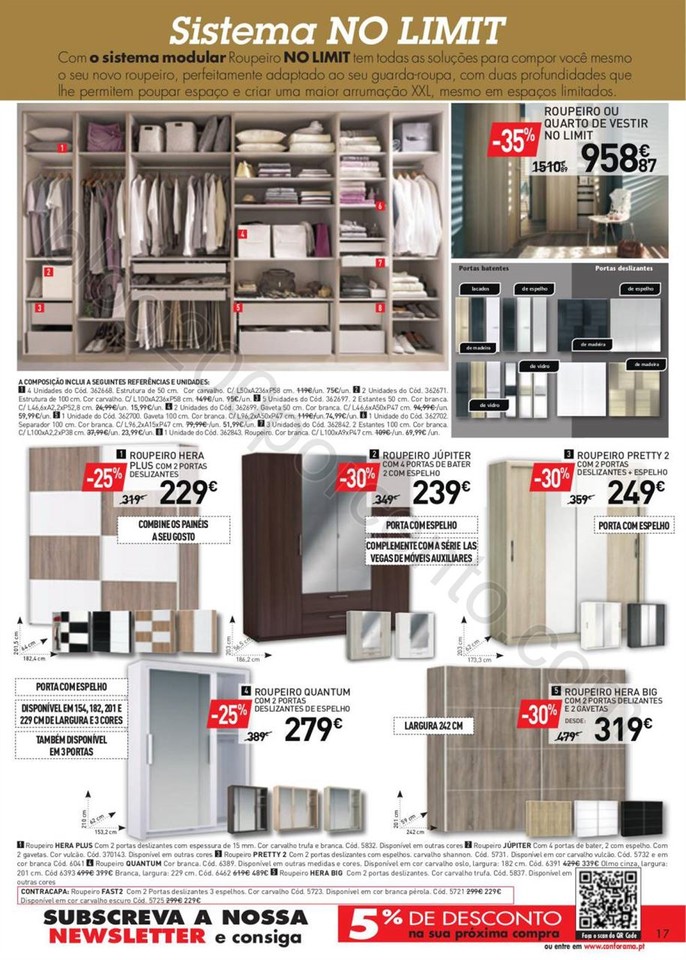 Novo Folheto CONFORAMA promoções de 9 a 23 fever