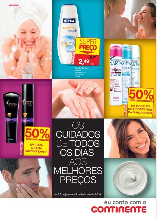 Novo folheto | CONTINENTE | Higiene