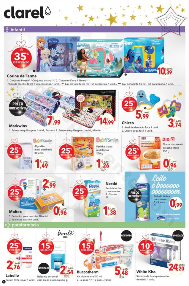 Antevisão Folheto CLAREL Promoções de 16 a 29 n