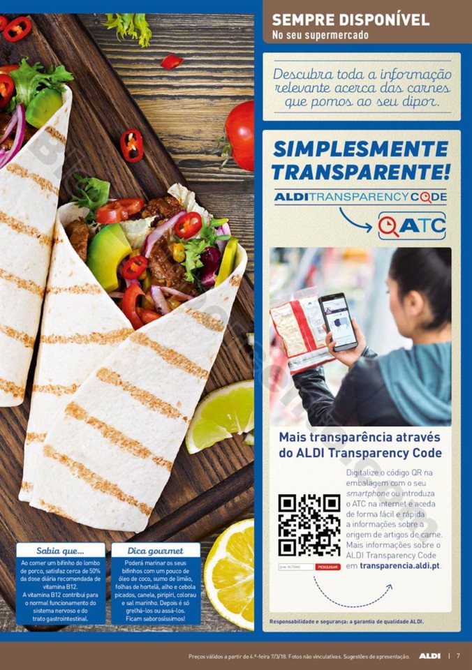 Antevisão Folheto ALDI Promoções a partir de 7 