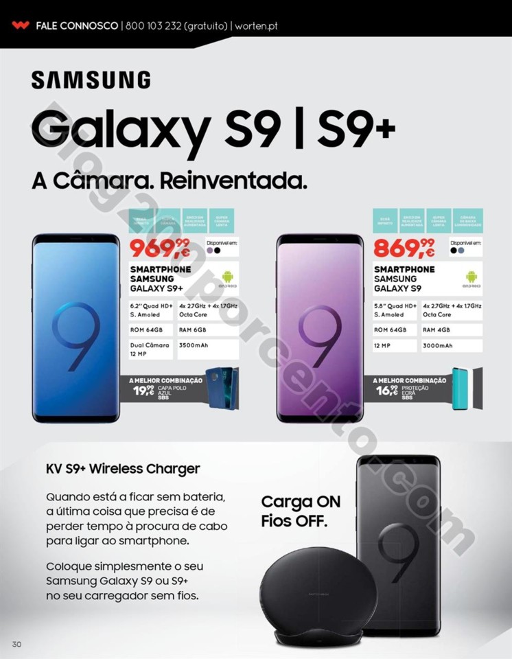 Antevisão Folheto WORTEN Mobile Promoções de 7 
