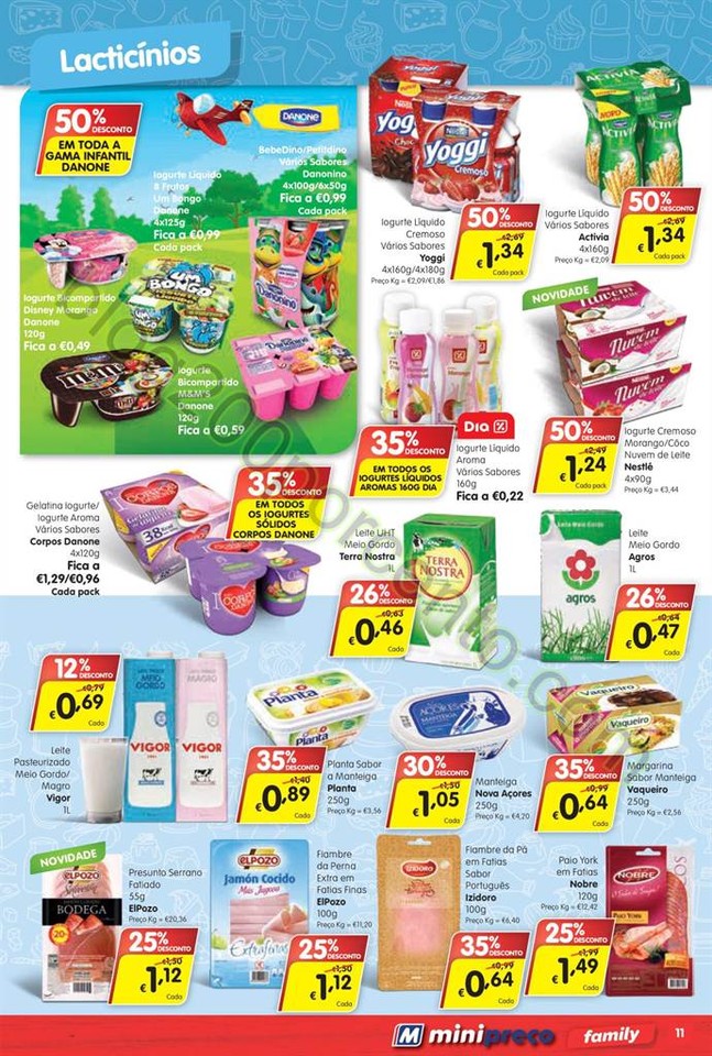 Antevisão Folheto MINIPREÇO Family promoções d