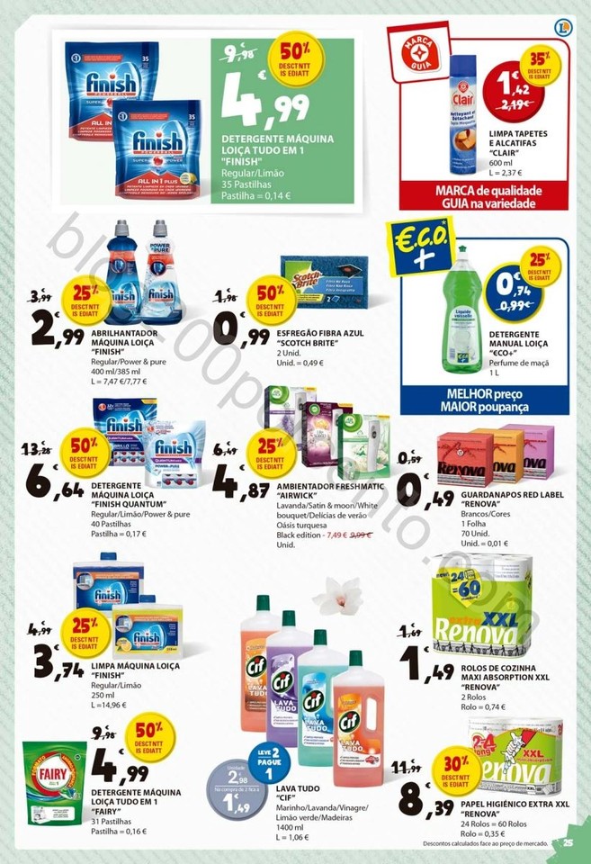 Antevisão Folheto E-LECLERC Promoções de 6 a 12