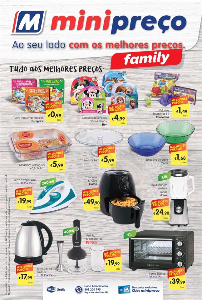 Antevisão Folheto MINIPREÇO Promoções 28 setem