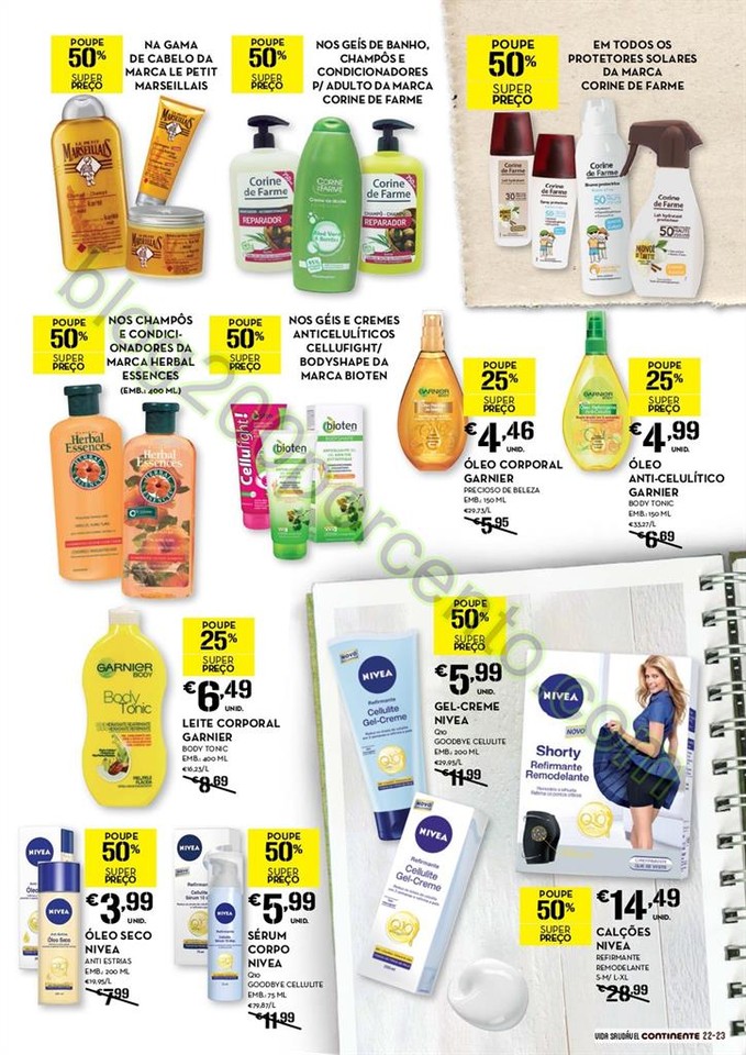 Novo Folheto CONTINENTE Alimentação saudável de