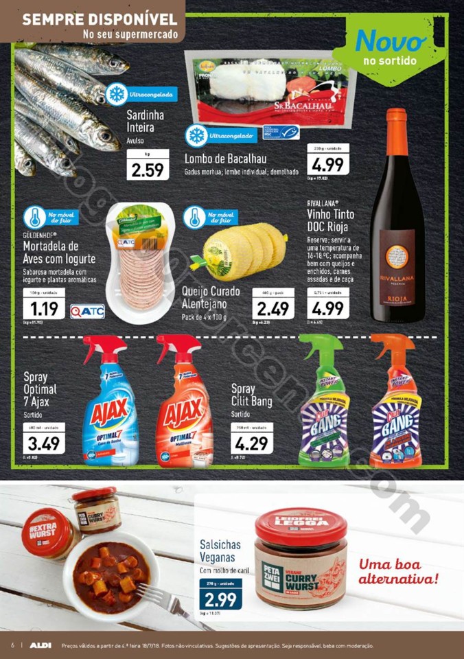 Antevisão Folheto ALDI Promoções a partir de 18