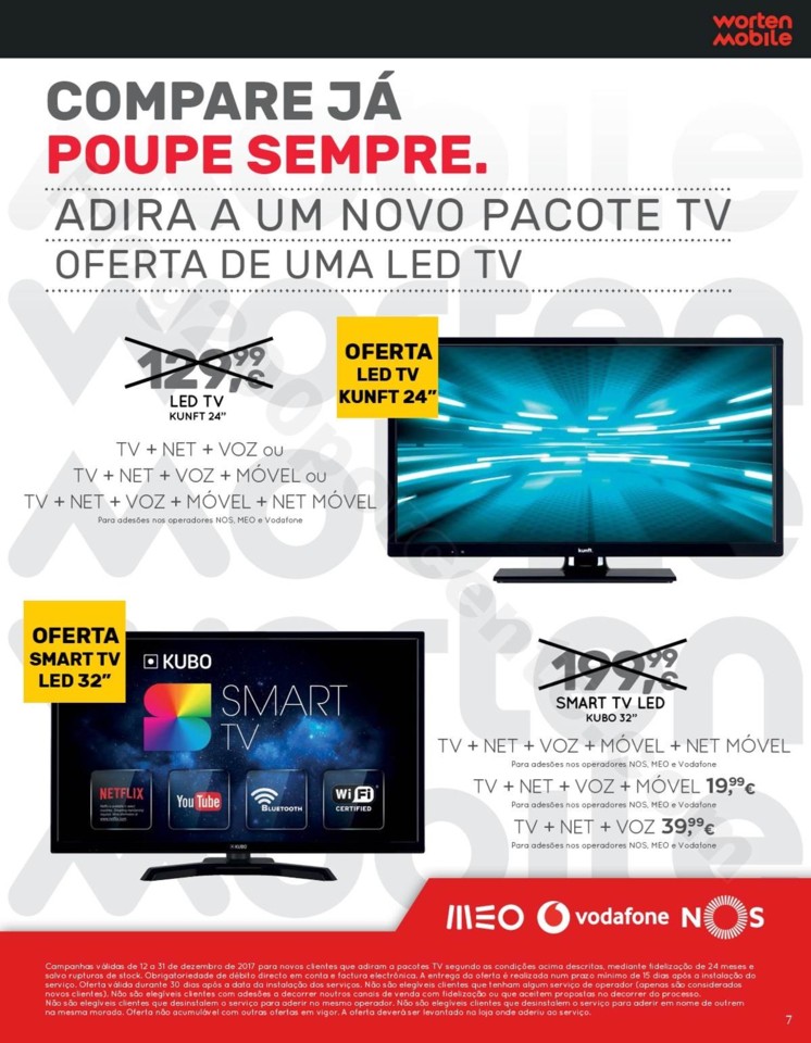 Antevisão Folheto WORTEN Mobile Promoções de 12