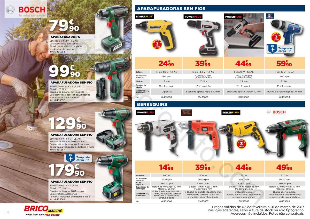 Antevisão Folheto BRICOMARCHÉ Promoções de 2 f