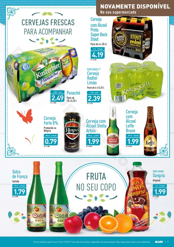 Antevisão Folheto ALDI Promoções a partir de 17