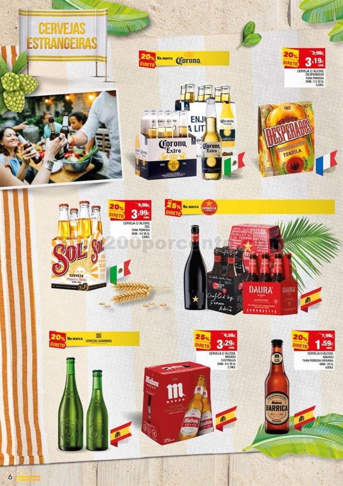 continente cervejas e mariscos promoções de 9 a 