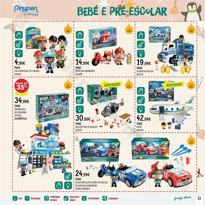 Antevisão Folheto PINGO DOCE Brinquedos Natal Pro