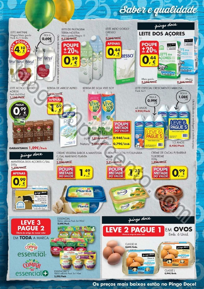 Antevisão Folheto PINGO DOCE Promoções de 4 a 1