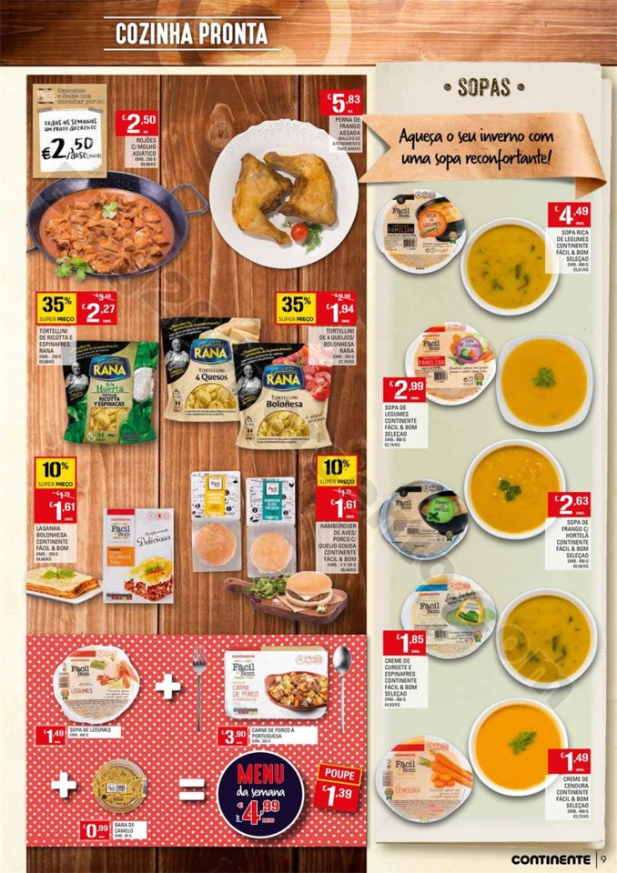 Antevisão Folheto CONTINENTE Promoções de 20 a 