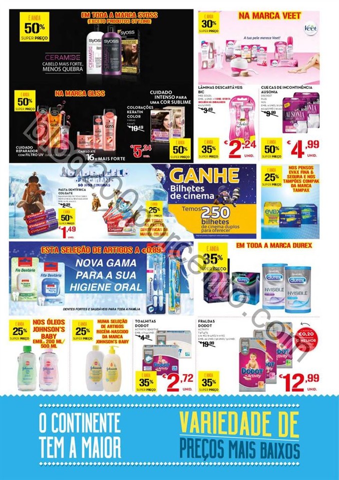 Antevisão Folheto CONTINENTE - MODELO Madeira pro