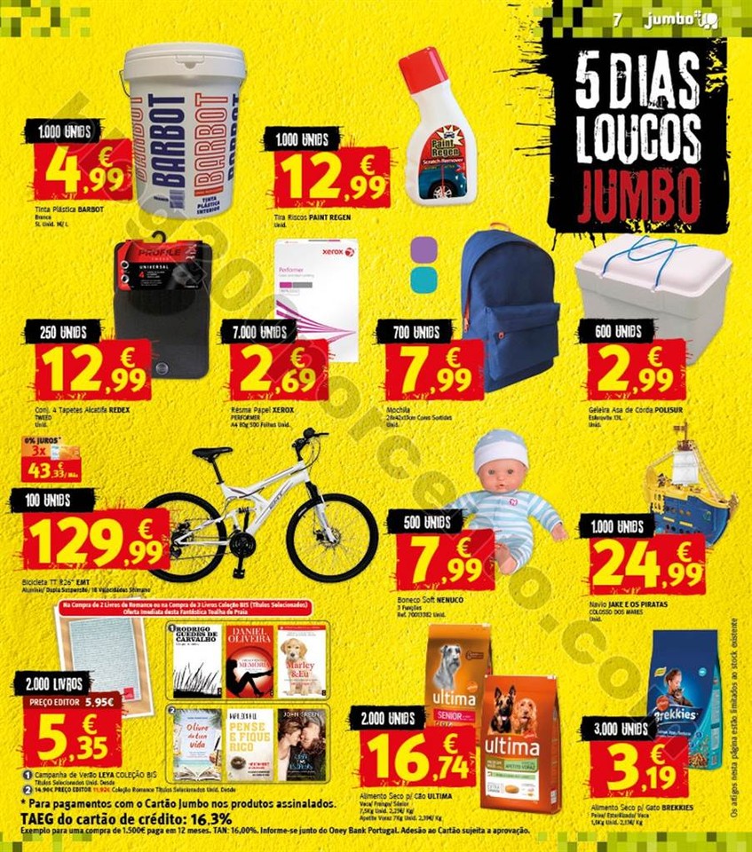 Antevisão Folheto JUMBO 5 dias loucos promoções
