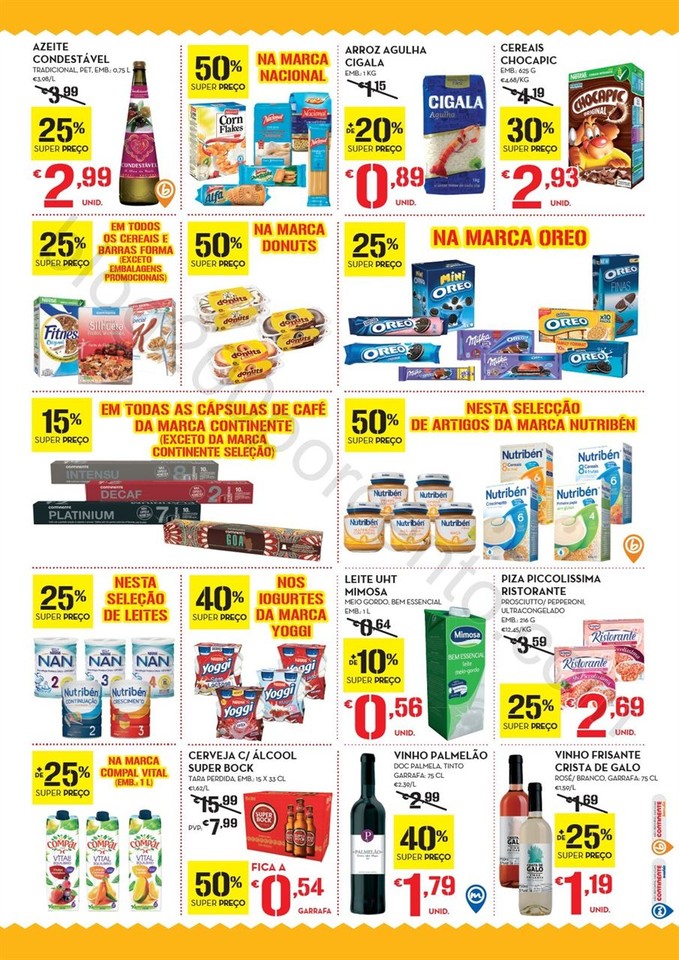 Antevisão Folheto CONTINENTE Fim de semana de 26 