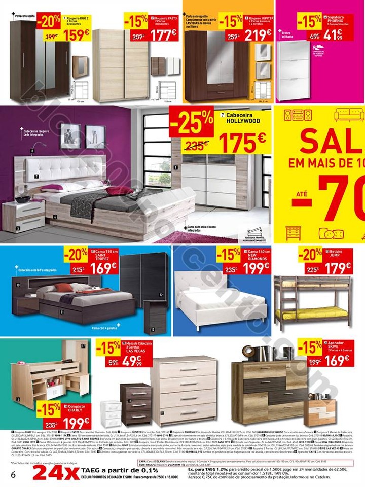 Antevisão Folheto CONFORAMA Saldos Promoções de